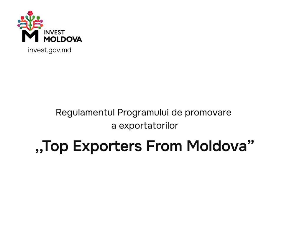 regulament top exportatori din moldova